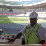 Jelang PON XX, 2020 Deputi Staf Presiden Melihat Kemegahan Stadion Papua Bangkit