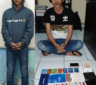 Ini Tersangka Penipuan Online Melalui Instagram yang Ditangkap Polres Manokwari di Jogjakarta