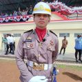 Ini Sosok IPDA Wahyu Wira Kusuma, Komandan Upacara HUT ke -77 RI di Stadion 16 November Fakfak Yang Mencuri Perhatian Kaum Hawa