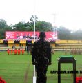 Paskibra Jalani Latihan Akhir Upacara HUT RI di Stadion Sanggeng