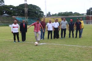 Kapolda Maluku Buka Tournamen Sepakbola Millennial, Sebut Nama Persipura