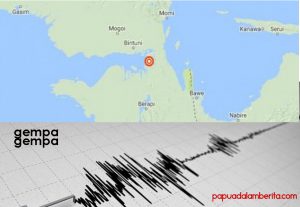 Gempa Berkekuatan 4,0 SR Guncang Bintuni Papua Barat