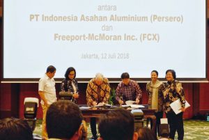 Freeport  Apresiasi Positif Atas Kesepakatan  yang Dicapai Bersama Pemerintah Indonesia