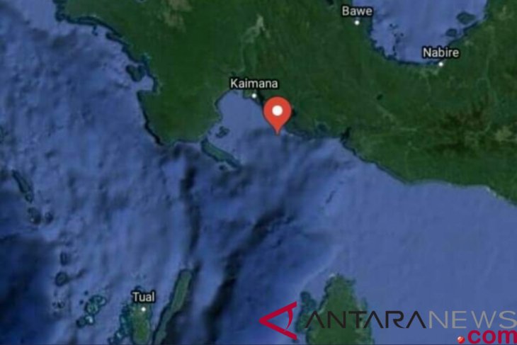 Dua Kali Gempa Bumi Guncang Kaimana Papua Barat