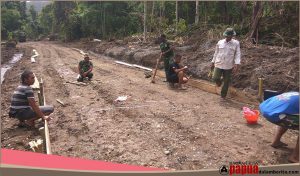 Kodim Manokwari Laksanakan Pra TMMD Ke-104 di Kampung Ukopti