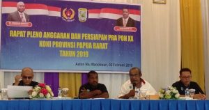 Menuju Pra PON XX,  KONI PB Gelar Rapat Pleno, Dapat Dana Hibah Rp30 M, Warga Minta Prestasi Cabor