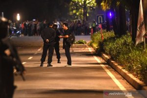 Tim K-9 Polda Metro Jaya Dikerahkan di Lokasi Ledakan