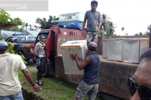 KPU Wondama Mulai Distribusi Logistik ke TPS Terjauh
