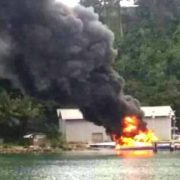 Usai Ditumpanggi Bupati Fakfak Speedboat Pemda Terbakar