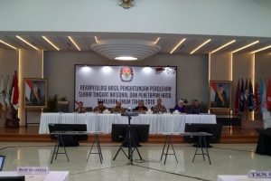 KPU Rekapitulasi Suara Nasional Empat Provinsi