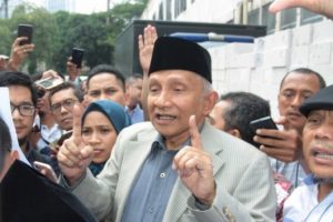 Polda Metro Agendakan Senin Periksa Amien Rais Terkait Dugaan Makar Eggi