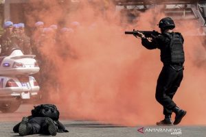 Gelar Pasukan Pengamanan Presiden Terpilih