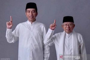 Jokowi-KH Ma’ruf Amin Dijadwalkan Hadiri Rapat Pleno KPU Ahad Besok