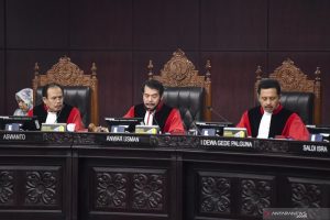 Sidang MK, MK Tolak Gugatan Prabowo-Sandi