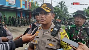 Kapolres Manokwari: Antisipasi Penyusup dan Provokator TNI Polri Tetap Siaga