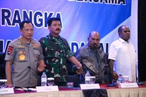 Panglima TNI Ingatkan Deklarasi Jaga Papua Tanah Damai Harus Diimplementasikan