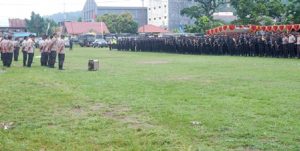 1 Desember, TNI – Polri Apel Pagi Gabungan di Lapangan Borasi, Manokwari Aman