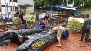 Cuaca Extrim, Polair Polres Fakfak Siapkan Rubber Boat