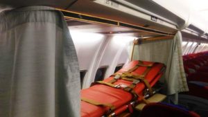 Sriwijaya Air Luncurkan Lagi Fasilitas Stretcher dalam Penerbangan