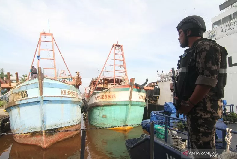 Dirjen KKP Tangkap Tiga Kapal Ikan Vietnam di Laut Natuna Utara