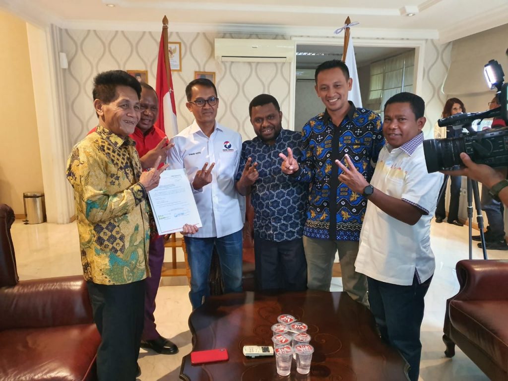 Paslon MAWAR Terima Rekomendasi Perdana dari Perindo