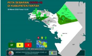 Hari Ini di Fakfak 2 Orang Masuk Daftar ODP, Total 37,  Gondo Suprapto : Rata Rata  ODP Baru Dari Daerah Terjangkit