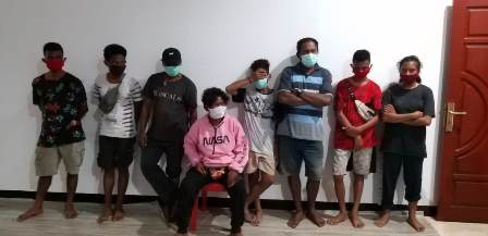 Ditengah Pandemi Covid -19, Sembilan Orang Menyusup Dari Kaimana Ke Fakfak Langsung Masuk Karantina