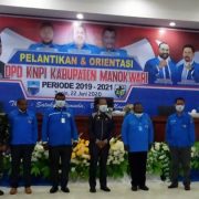 Pelantikan Pengurus DPD KNPI Kabupaten Manokwari Tak Ada Kaitan dengan Politik