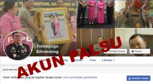 Ada Akun Palsu Facebook dan Instagram Atas Nama Tornagogo Sihombing (Kapolda Papua Barat), Kabid Humas: Waspada Penipuan