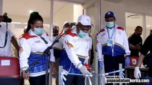 Gubernur Hitung Mundur PON XX Papua 2021, Lanjut Exebisi Papua Vs Jawa Timur