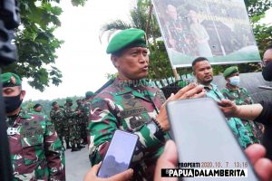 Pangdam XVIII/Kasuari: Prajurit TNI Harus Jadi Contoh Pendisiplinan Protokol Kesehatan