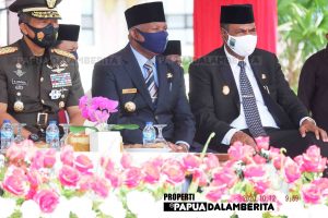 Mayjen TNI I Nyoman Cantiasa Hadiri Upacara Peringatan HUT Ke-21 Provinsi Papua Barat