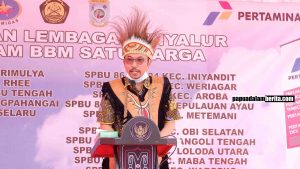 Pertamina (Persero) Resmikan 15 Lokasi BBM Satu Harga di Manokwari. Papua Barat 4 Titik