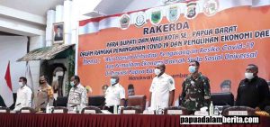Gubernur Sebut 10 Poin Penting untuk Bupati dan Walikota Se Papua Barat Hadapi COVID-19