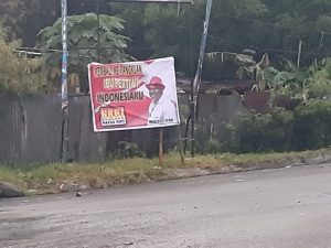 Tersebar Spanduk Ajakan Markus Yenu “Merah Putihkan” Tanah Papua, Ketua DPRD Ini Pesen Positif