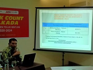 Hasil Quick Count IPS : PMK2 Unggul 53,18 %  dari AYO 46,82 %