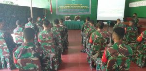 KASDIM 1801/Manokwari Buka Apel Daramil Dan Babinsa Tersebar TA 2020