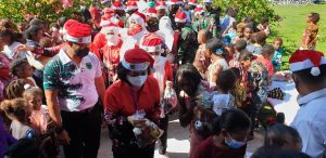 Kodam Kasuari Serukan Bulan Kasih Penuh Bingkisan