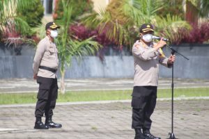 Karo Ops Polda Papua Barat Pimpin Gelar Pasukan Kesiapan Pengamanan Pilkada 2020