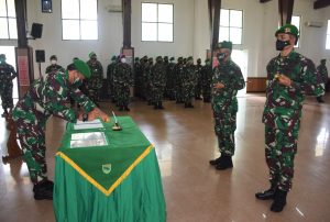 Pangdam Kasuari Lantik Danrem 182/JO dan Danbrigif 26/GP
