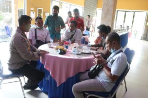Tim Asistensi Polda Papua Barat Silaturahmi Bersama Wartawan di Bintuni