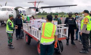 NAM Air Dipercaya Antarkan Vaksin ke Wilayah di Kalimantan Barat