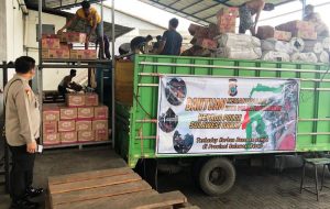 Polda Papua Barat Peduli Warga Terdampak Bencana Alam Sulawesi Barat dan Kalimantan Selatan