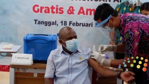 Informasi Hoaks Soal Vaksin Bikin Pencanangan Vaksinasi Kabupaten Pegunungan Arfak Tertunda
