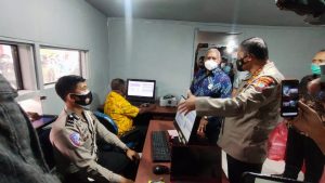 Gubernur dan Kapolda Resmikan Samsat Drive Thru di Sorong