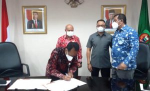 Optimalkan Pendapatan Daerah, Sekdaprov Wakili Gubernur Tandatangani MoU dan PKS dengan Pertamina