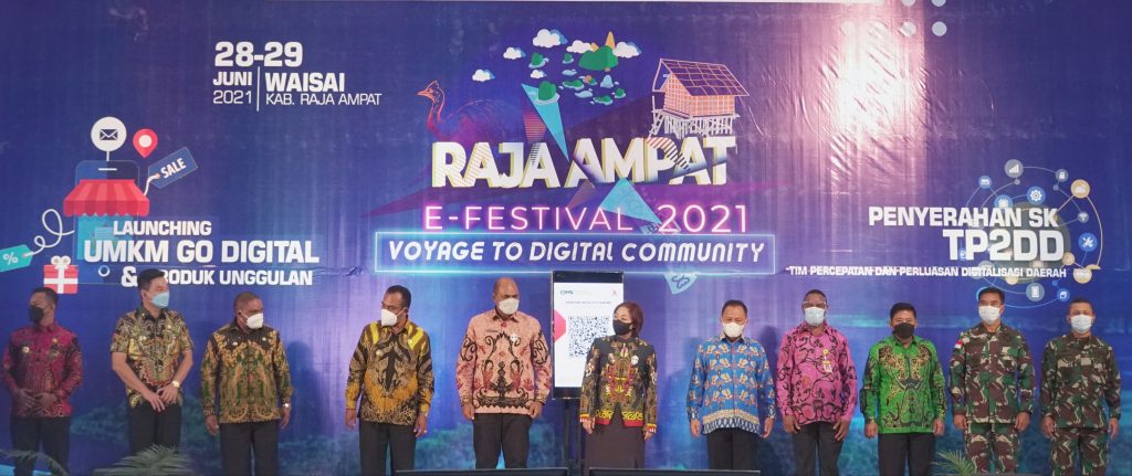 Raja Ampat E Festival 2021 Voyage to Digital Community