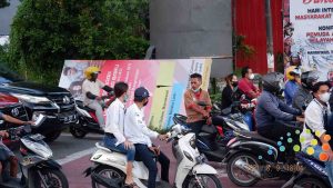 Warga Manokwari ini Taat Pakai Masker, Tapi Tak Taat Aturan Lalu Lintas
