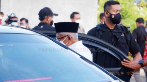 Wapres Temui Tokoh Agama Manokwari, Usai Sholat Jumat ke Jayapura