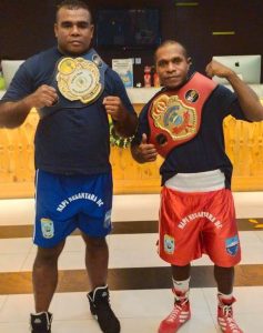 Welem Wamear Rebut Sabuk Bupati Manokwari